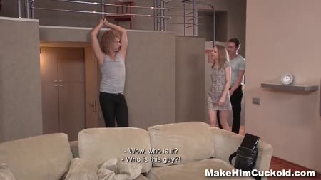 Подруга за измену перепихнулась с другим на глазах парня #2