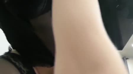 Русская девушка завела своего парня сексуальным прикидом #1