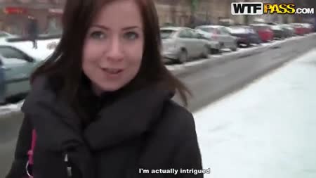 Чувак сумел раскрутить телку с улицы перепихнуться с ним #3