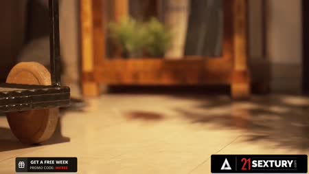 Бабенку с аппетитной жопой смачно отымели большим членом #1